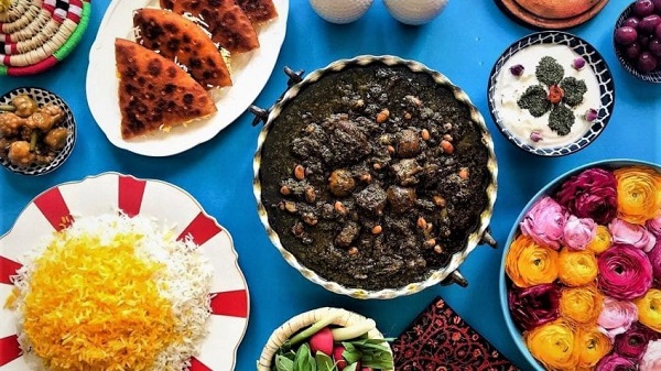لیست غذاهای ایرانی